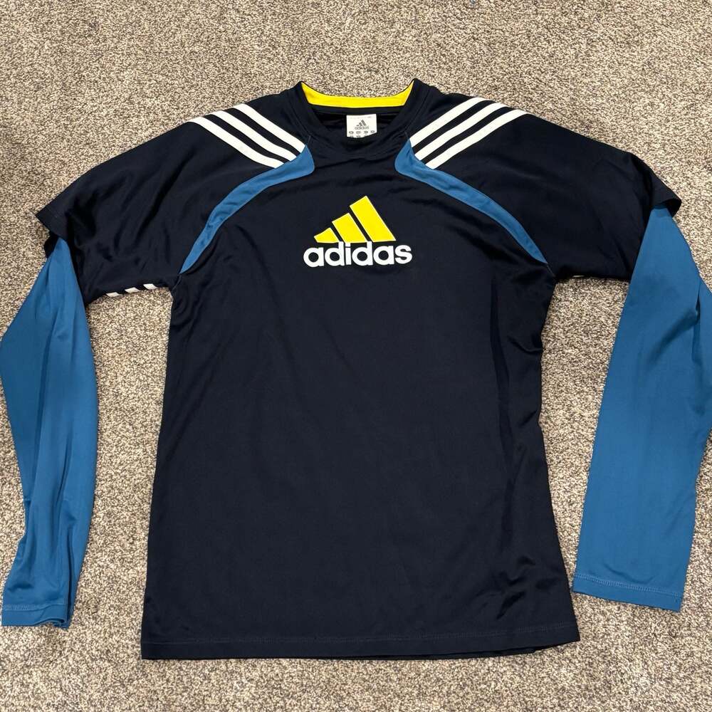 Vintage Adidas Japan Training Shirt Soccer Jersey Long Sleeve